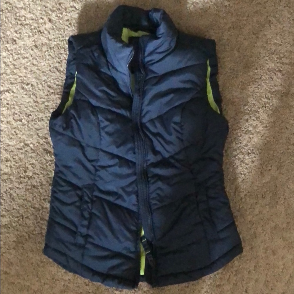 Navy blue vest